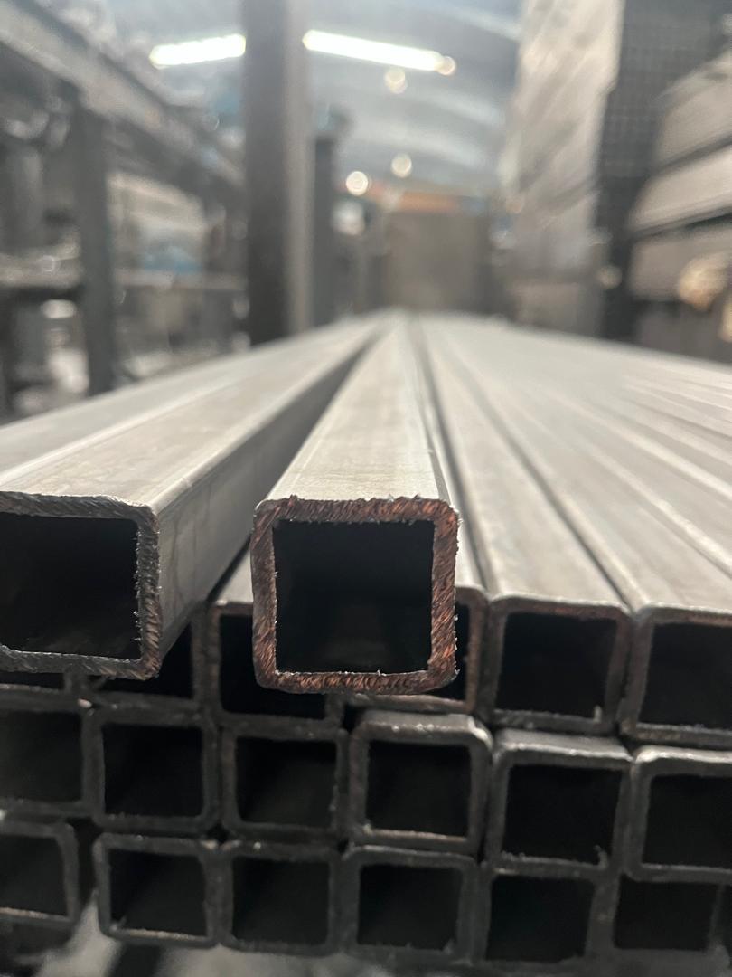 Close-up of Steel Billets